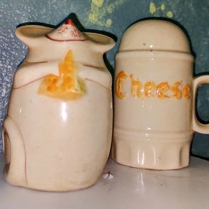 Vintage Mouse and Cheese Shackers